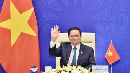 越南政府总理范明政出席联安理会高级别公开视频讨论会 - ảnh 1
