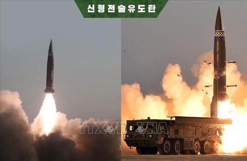 朝鲜领导人下令按计划发射第一颗侦察卫星 - ảnh 1
