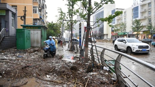 中国：北京因洪水死亡人数已增至11人 - ảnh 1