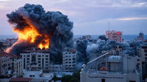 哈马斯与以色列冲突：伤亡人数超过一万 - ảnh 1