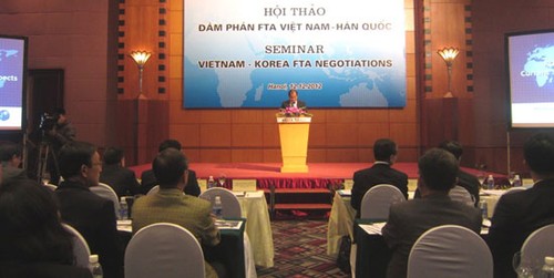 Freihandelsvertrag zwischen Vietnam und Südkorea in greifbare Nähe - ảnh 1