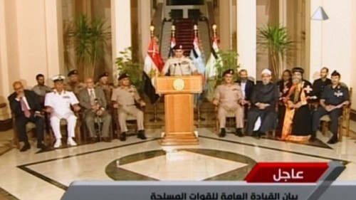 Ägyptens Armee setzt Präsident Mursi ab - ảnh 1