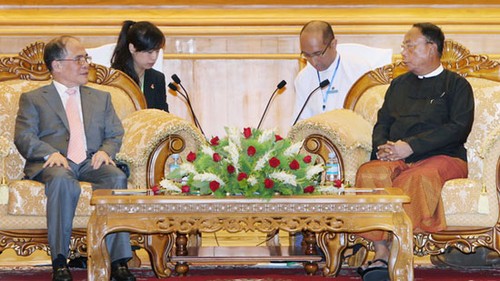 Aktivitäten des Parlamentspräsidenten in Myanmar - ảnh 1