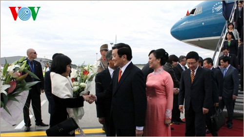 Staatspräsident Truong Tan Sang besucht Ungarn - ảnh 1