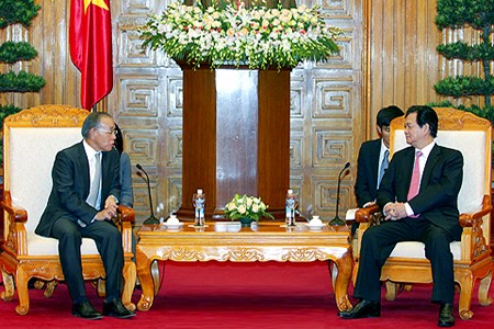Premierminister Nguyen Tan Dung empfängt japanischen Botschafter - ảnh 1