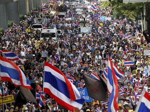 Thailands Opposition klagt gegen Wahl - ảnh 1