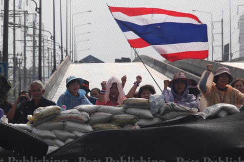 Polizei in Thailand will besetzte Stellen räumen - ảnh 1