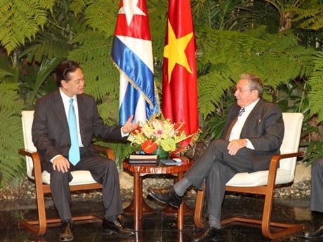 Gemeinsame Erklärung von Vietnam und Kuba - ảnh 1