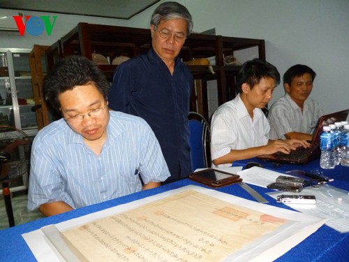Werte der königlichen Dokumente der Nguyen-Dynastie - ảnh 1