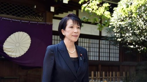 Zwei japanische Minister besuchen den Yasukuni-Schrein - ảnh 1
