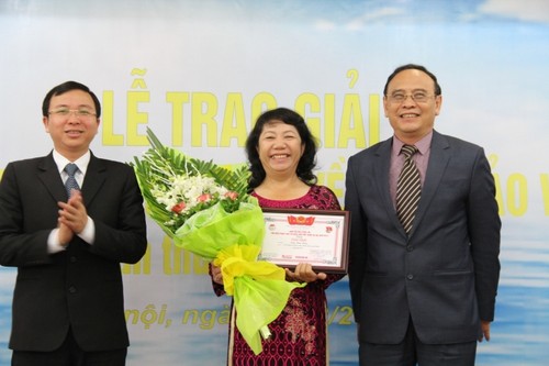 Preisverleihung für den Wettbewerb über vietnamesische Meere und Inseln - ảnh 1
