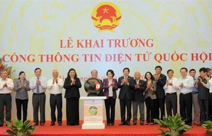 Veröffentlichung des Internetportals des vietnamesischen Parlaments - ảnh 1