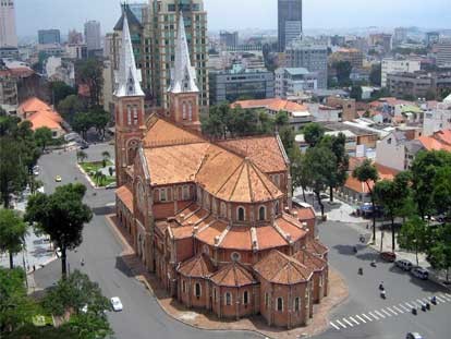 Notre-Dame-Kathedrale in Ho Chi Minh Stadt - ảnh 1
