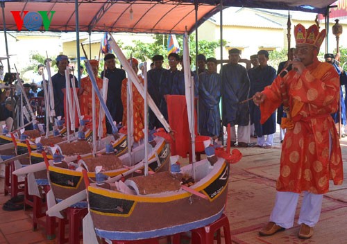 Insel Ly Son: Fest zu Ehren der vietnamesischen Soldaten, die Dienst auf Hoang Sa hatten - ảnh 2