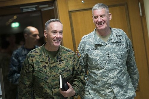 Generalstabschef der US-Streitkräfte Joseph Dunford besucht Deutschland - ảnh 1