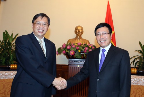 China schlägt der ASEAN eine Erklärung über Gebietsstreitigkeiten vor - ảnh 1