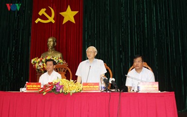 KPV-Generalsekretär Nguyen Phu Trong besucht die Provinz Ba Ria-Vung Tau - ảnh 1