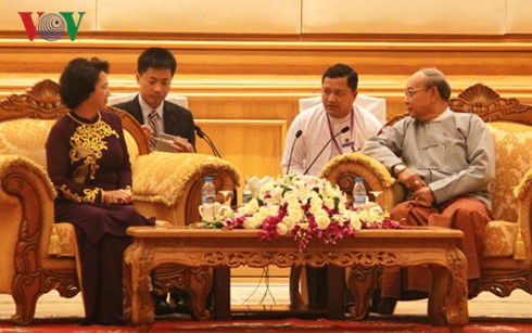Vietnam und Myanmar intensivieren Zusammenarbeit beider Parlamente - ảnh 1
