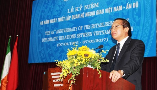 Feier zum 45. Jahrestag der Aufnahme diplomatischer Beziehungen zwischen Vietnam und Indien - ảnh 1