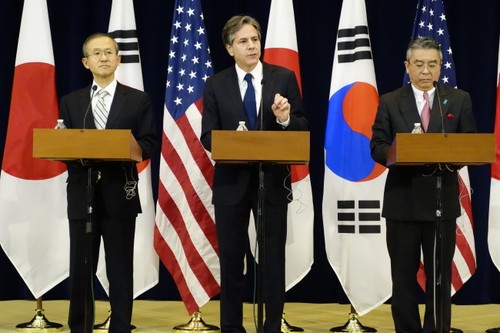Sonderbeauftragte für atomare Fragen aus Südkorea, den USA und Japan treffen sich im Februar - ảnh 1