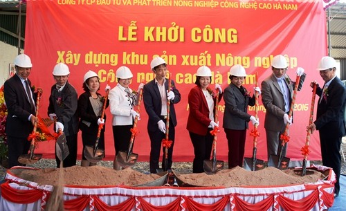 Provinz Ha Nam entwickelt die hochtechnologische Landwirtschaft - ảnh 1