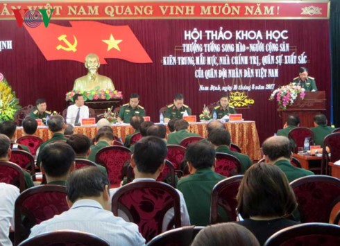 Seminar über General Song Hao-Ein hervorragender Kommunist - ảnh 1