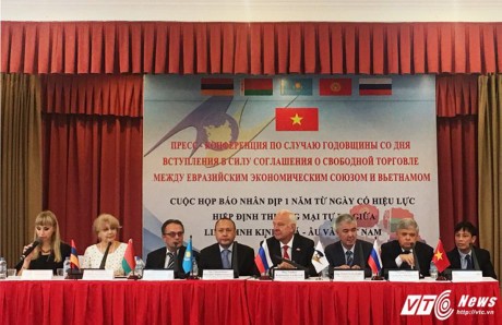 Freihandelsvertrag zwischen eurasischen Wirtschaftsunion und Vietnam - ảnh 1