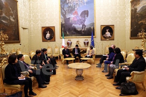 Vietnam und Italien wollen Zusammenarbeit in Außenpolitik und Legislative vertiefen - ảnh 1