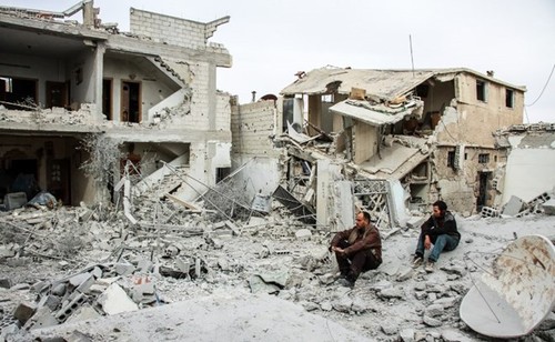 Syrische Armee bereitet angeblich Sturm auf Ost-Ghouta vor - ảnh 1