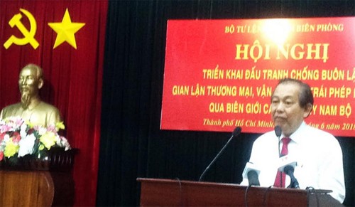 Vizepremierminister Truong Hoa Binh über Kampf gegen illegalen Grenzhandel im Südwesten - ảnh 1