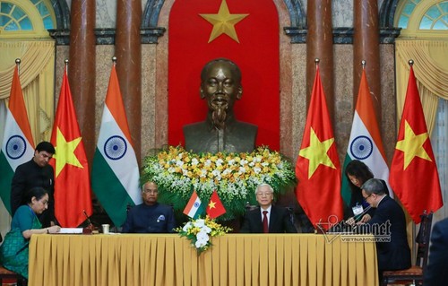 KPV-Generalsekretär Nguyen Phu Trong trifft indischen Präsidenten - ảnh 1