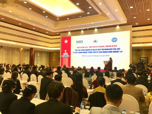 Truong Thi Mai nimmt an der Konferenz der humanitären Aktivitäten teil - ảnh 1