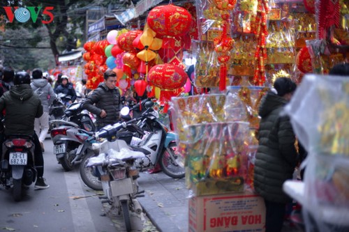 Die Stimmung in Hanoi vor dem Tet-Fest - ảnh 12