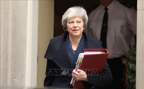 Brexit: Britische Premierministerin Theresa May trifft EC-Präsident - ảnh 1