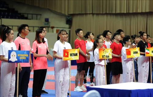 Eröffnung der Taekwondo-Asienmeisterschaft 2019 - ảnh 1