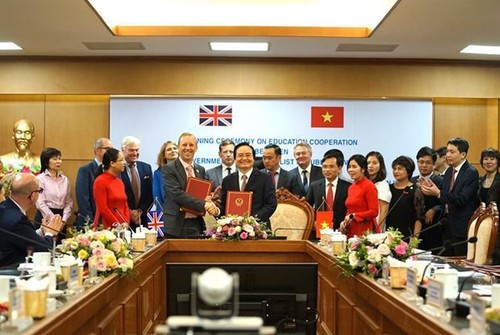 Förderung der Zusammenarbeit in der Erziehung zwischen Vietnam und Großbritannien - ảnh 1