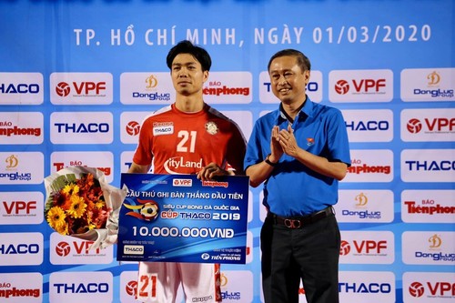 Super-Cup: FC-Ho Chi Minh Stadt - FC-Hanoi  1: 2 - ảnh 1