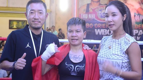 Thu Nhi schreibt Geschichte für vietnamesischen Boxsport der Frauen - ảnh 1