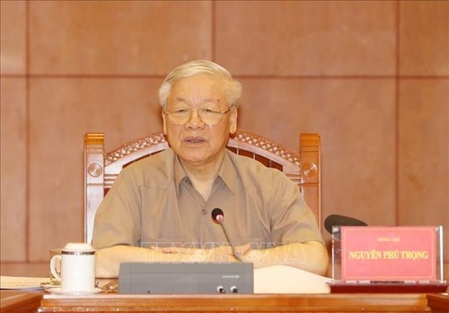 KPV-Generalsekretär, Staatspräsident Nguyen Phu Trong will Korruptionsbekämpfung fortsetzen - ảnh 1