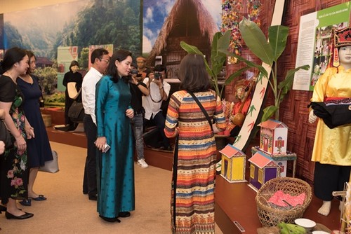 Ausstellung “Familie in der traditionellen Kultur der verschiedenen Volksgruppen Vietnams” - ảnh 1