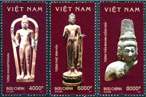 Ausgabe der Briefmarken über “Kultur Oc Eo” - ảnh 1