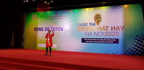 Start des Gesangwettbewerbs Hanois 2020 - ảnh 1