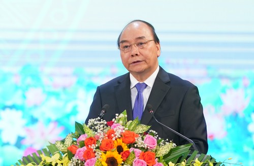 Premierminister Nguyen Xuan Phuc: Staatspräsident Le Duc Anh, ein Vorbild für Treue zur Partei  - ảnh 1