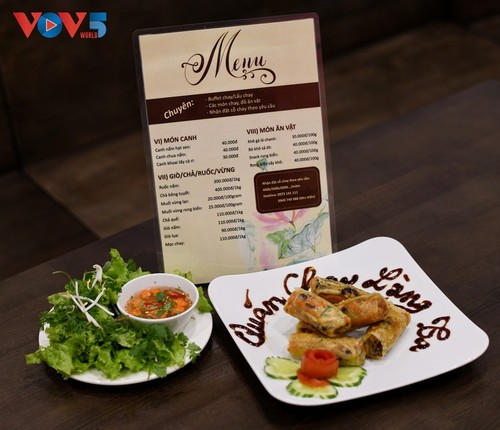 Spezialität: vegetarische Frühlingsrolle Thap Thuyen - Restaurant Lang Ta - ảnh 5