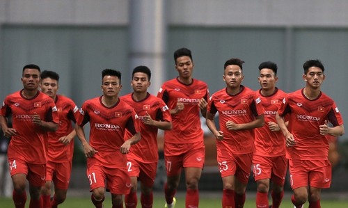 Die vietnamesische U23-Fußballmannschaft gehört zum Top 1 bei der Qualifikation für die Finalrunde in Usbekistan. - ảnh 1