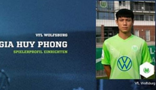 Junger Fußballspieler mit vietnamesischer Abstammung spielt bei U19-Mannschaft des VfL Wolfsburg - ảnh 1