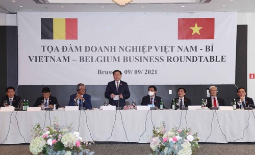 Unternehmensforum zwischen Vietnam und Belgien: Vietnam schlägt Brücke zwischen EU und ASEAN - ảnh 1