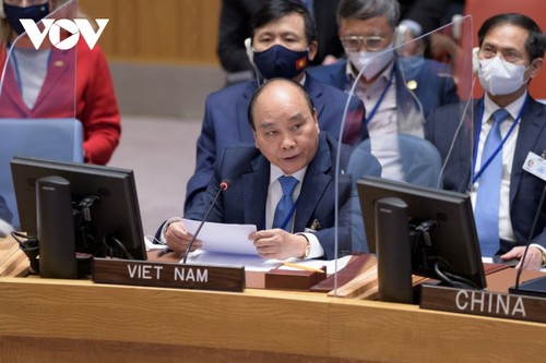 Staatspräsident Nguyen Xuan Phuc bittet UNO um Gründung von Datenbank über steigenden Meeresspiegel - ảnh 1