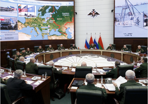 Russland und Weißrussland bereiten sich auf neue Militärdoktrin für eine Staatenallianz vor  - ảnh 1