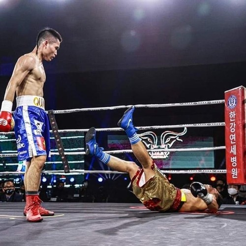 Boxer Dinh Hong Quan fordert Philippiner heraus - ảnh 1